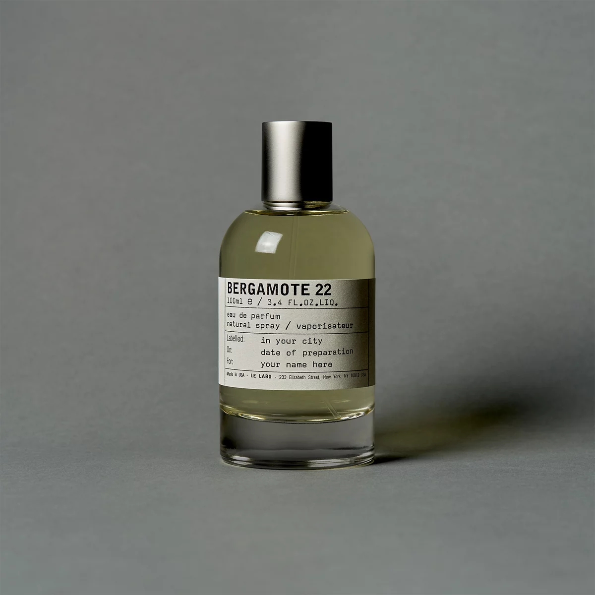 BERGAMOTE 22 Eau De Parfum